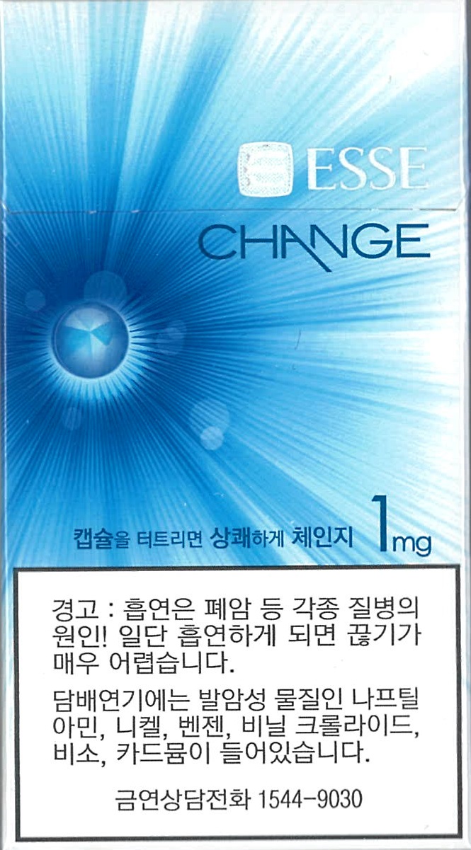 [면세담배] ESSE CHANGE 1MG