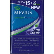 [면세담배] MEVIUS OPTION2 PURPLE